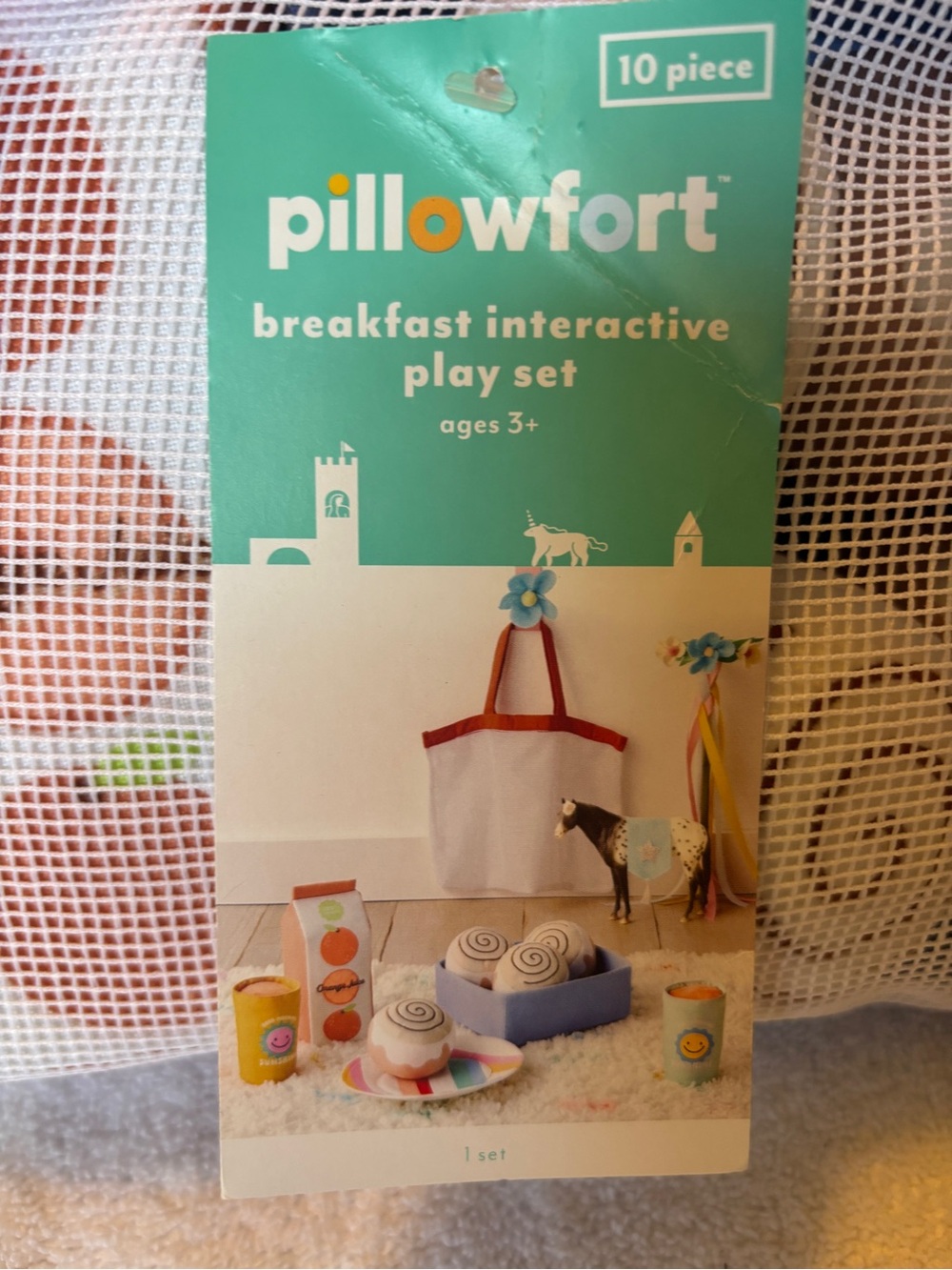 Pillowfort Breakfast Interactive Play Set - 10 Piece Set. Age 3+ NEW